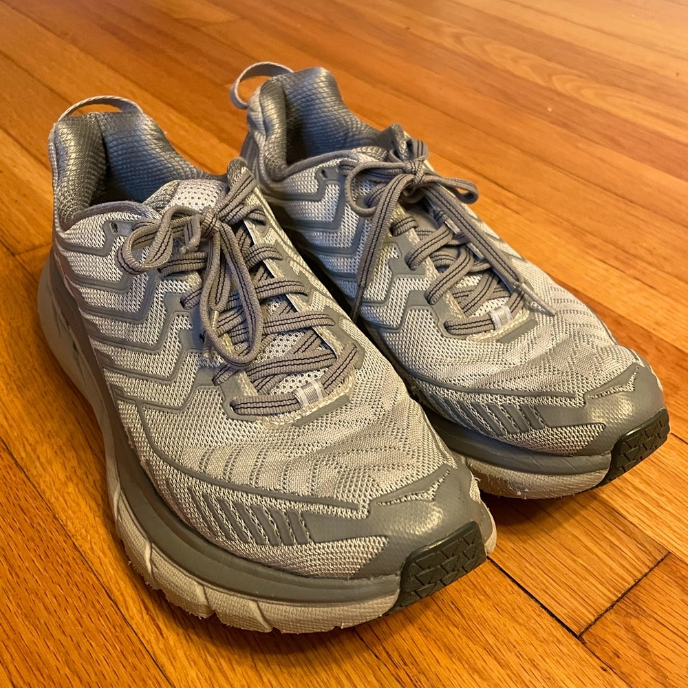Outdoor Voices Hoka Clifton Silver OV